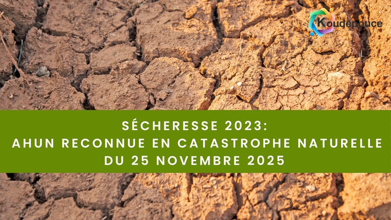 Ahun reconnue en catastrophe naturelle du 25 novembre 2025 pour la sécheresse 2023